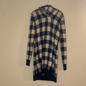 Ralph Lauren Rugby 90% Merino Wool Houndstooth Dress